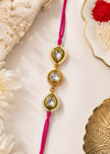 Premium Kundan Rakhi