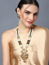 Multi Colour Beaded Jadau Rani Haar