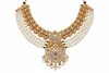 Real Pearl Polki Necklace